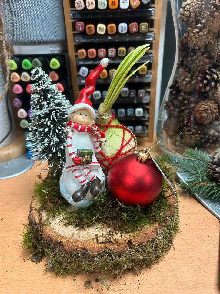 Unieke kerststukken kraam in vaassen!, Diversen, Kerst, Nieuw, Ophalen