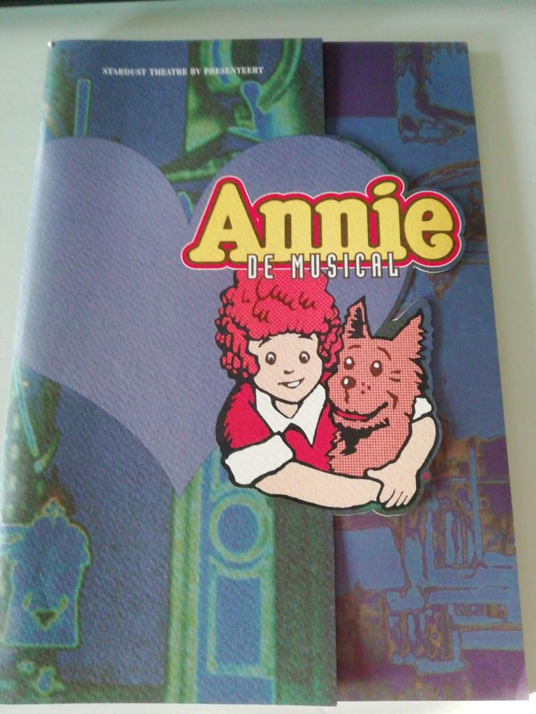 Annie de Musical - programmaboekje 1997, Ophalen of Verzenden, Zo goed als nieuw