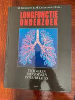 Longfunctie-onderzoek-Technieken toepassingen interpretaties, Ophalen of Verzenden, Beta, Zo goed als nieuw, WO