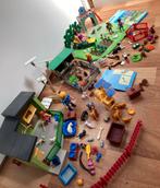 Playmobil kattenverblijf, konijnen en speeltuin, Complete set, Ophalen of Verzenden, Zo goed als nieuw