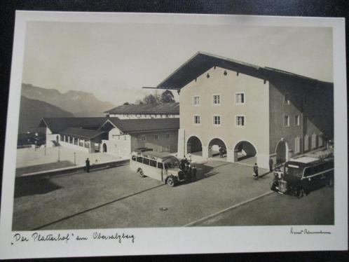 3e Rijk postkaart - Der Platterhof - Obersalzberg, Verzamelen, Militaria | Tweede Wereldoorlog, Overige soorten, Foto of Poster