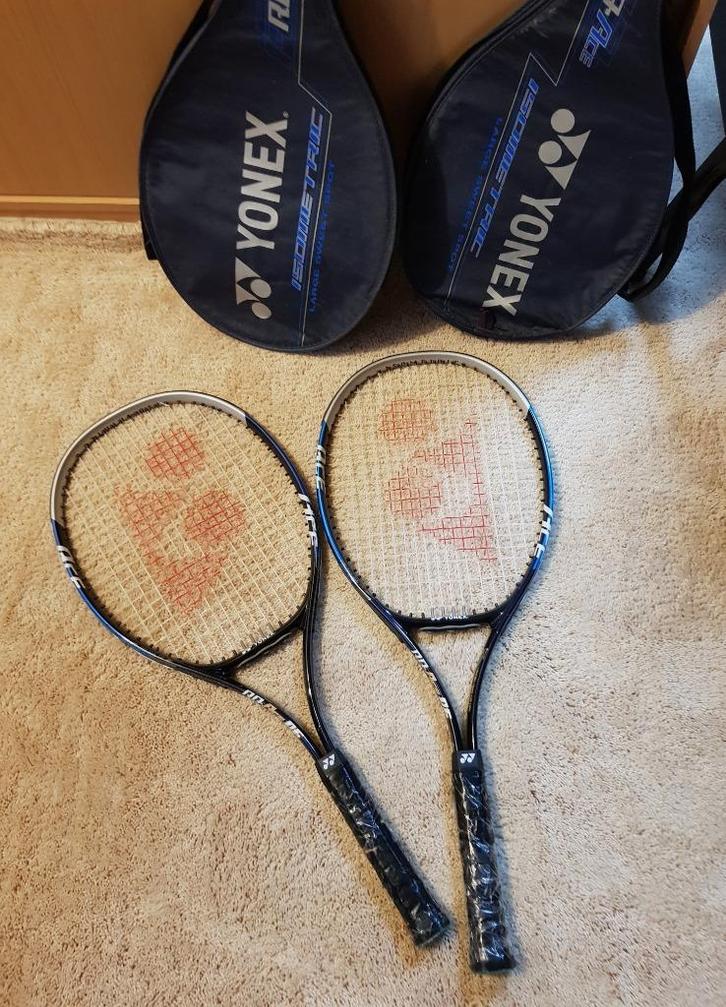 Yonex Isometric RQ Ace 06, Sport en Fitness, Tennis, Gebruikt, Racket, Overige merken, L3, Verzenden