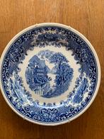 Delfts blauw bord cambridge old england, Antiek en Kunst, Ophalen of Verzenden