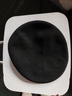 Vintage flatcap / franse pet / KANGOL / zwart / large / L /, Albert Cuypstr 168a, Ophalen of Verzenden, Pet, Hippiegalorevintage@gmail.com