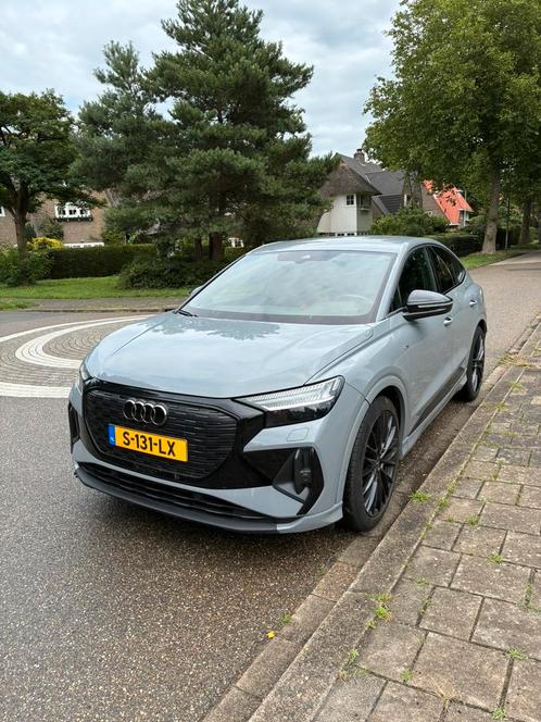 Audi Q4 e-tron 40 E-tron 77kWh 204pk 2023 Grijs, Auto's, Audi, Particulier, Q4 e-tron, Elektrisch, SUV of Terreinwagen, Automaat