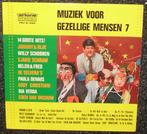 LP: MUZIEK VOOR GEZELLIGE MENSEN DEEL 7 SUPER UNIEK LP1187, Ophalen of Verzenden, Overige formaten, Nederlandstalig