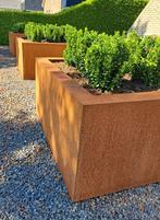 Cortenstaal maatwerk plantenbakken borderranden tuintrappen, Ophalen, Nieuw, Metaal, Balkon
