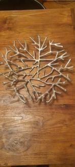 Aluminium fruitschaal - decoratief, Ophalen of Verzenden, Gebruikt