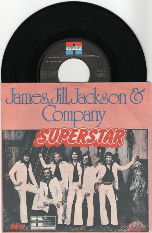 James, Jill, Jackson & Company – Superstar, Cd's en Dvd's, Vinyl Singles, Single, 7 inch, Ophalen of Verzenden