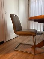 Eetkamerstoelen, Huis en Inrichting, Stoelen, Ophalen, Zo goed als nieuw, Grijs, Vier
