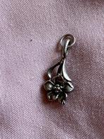 Zilveren hanger met edelweiss, Sieraden, Tassen en Uiterlijk, Kettinghangers, Ophalen of Verzenden, Zo goed als nieuw, Zilver