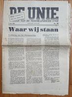 NEDERLANDSCHE UNIE - weekblad van NL Unie - 3 juli 1941, Verzamelen, Verzenden, 1940 tot 1960, Nederland, Krant