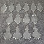 14 XXXL pegels druppels onderdelen kroonluchter, Ophalen of Verzenden, Gebruikt, Glas