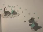 Decoratie babykamer houten draakjes, Ophalen of Verzenden, Zo goed als nieuw, Wanddecoratie