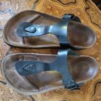 Birkenstock zwarte lak slippers maat 37, Slippers, Zwart, Ophalen of Verzenden, Gedragen