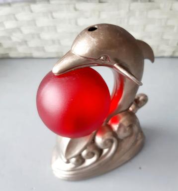 Vintage Dolfijn Tafelaansteker beschikbaar voor biedingen