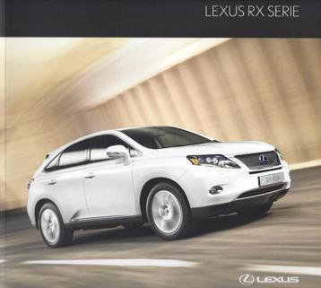 Brochure Lexus RX Serie Maart 2009 beschikbaar voor biedingen