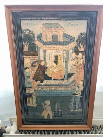 Mughal India voorstelling/ Moghol art beschikbaar voor biedingen