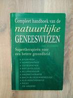 Boek: compleet handboek van de natuurlijke geneeswijzen, Verzenden, Zo goed als nieuw, Spiritualiteit algemeen, Achtergrond en Informatie