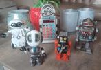 Diverse robots robot verzameling vintage collectie., Ophalen of Verzenden, Gebruikt