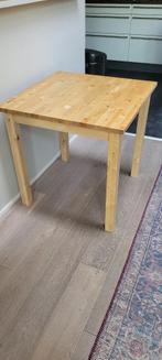 IKea  beukenhouten tafel Björkudden, Huis en Inrichting, Tafels | Eettafels, Ophalen, 50 tot 100 cm, Vierkant, 50 tot 100 cm