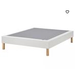 Ikea boxspring bed 140x200 exclusief hoes., Huis en Inrichting, Overige kleuren, Tweepersoons, 140 cm, Zo goed als nieuw