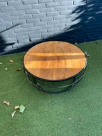 Salontafel met mango houten blad 25 EURO, Huis en Inrichting, Tafels | Salontafels, 100 tot 150 cm, Zo goed als nieuw, Minder dan 50 cm