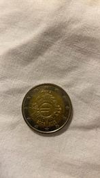 2 euro Belgie 10 jaar euro, Ophalen of Verzenden, België, 2 euro