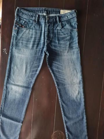 ZGAN DIESEL D-BAZER STRETCH TAPERED JEANS SIZE 34/32 beschikbaar voor biedingen