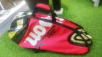 Wilson BLX tennisracket tas 2-4 rackets Zwart-rood-goud, Ophalen of Verzenden, Gebruikt, Tas, Wilson