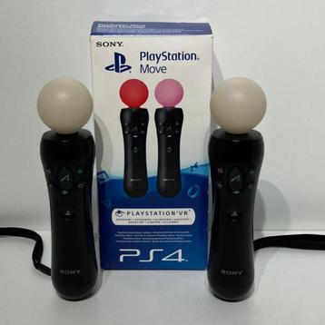 Playstation Move Motion Controller TwinPack voor PS4 in Doos beschikbaar voor biedingen