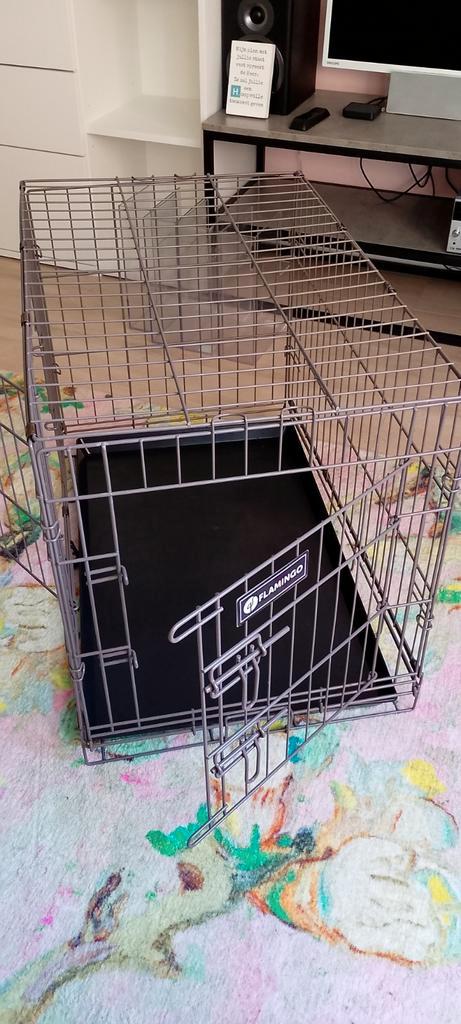 Flamingo bench taupe maat m, Dieren en Toebehoren, Overige Dieren-accessoires, Zo goed als nieuw, Ophalen of Verzenden