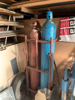 Autogeen lasinrichting met zuurstof en acetyleen, Ophalen