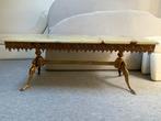 Antieke Salontafel met Onyx Blad, Antiek en Kunst, Ophalen