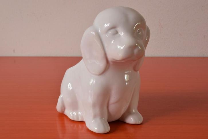 Retro vintage design bloempot – Model hond, Antiek en Kunst, Antiek | Keramiek en Aardewerk, Ophalen of Verzenden