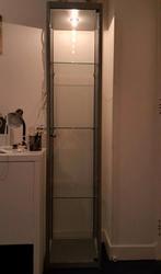 Mooie vitrinekast met verlichting, Ophalen, Minder dan 50 cm, 150 tot 200 cm, 25 tot 50 cm