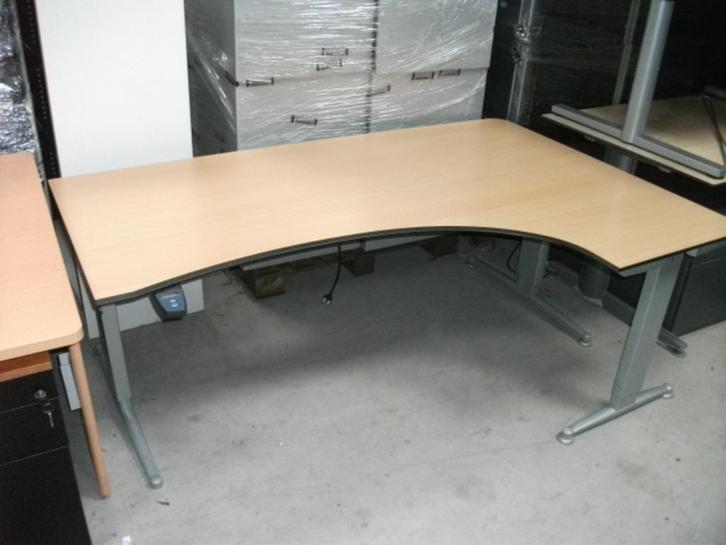 Hoekbureaus Aspa , Gispen , Ahrend, Huis en Inrichting, Bureaus, Gebruikt, Bureau, In hoogte verstelbaar, Ophalen