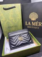 Gucci kaarthouder portemonnee, Sieraden, Tassen en Uiterlijk, Portemonnees, Ophalen of Verzenden, Zo goed als nieuw, Zwart