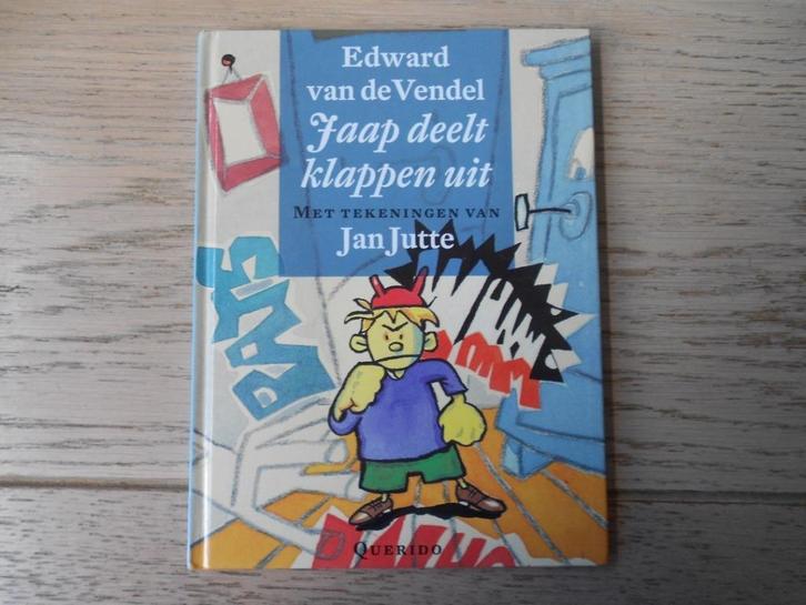 Jaap deelt klappen uit - Edward van de Vendel, Boeken, Kinderboeken | Jeugd | onder 10 jaar, Zo goed als nieuw, Fictie algemeen