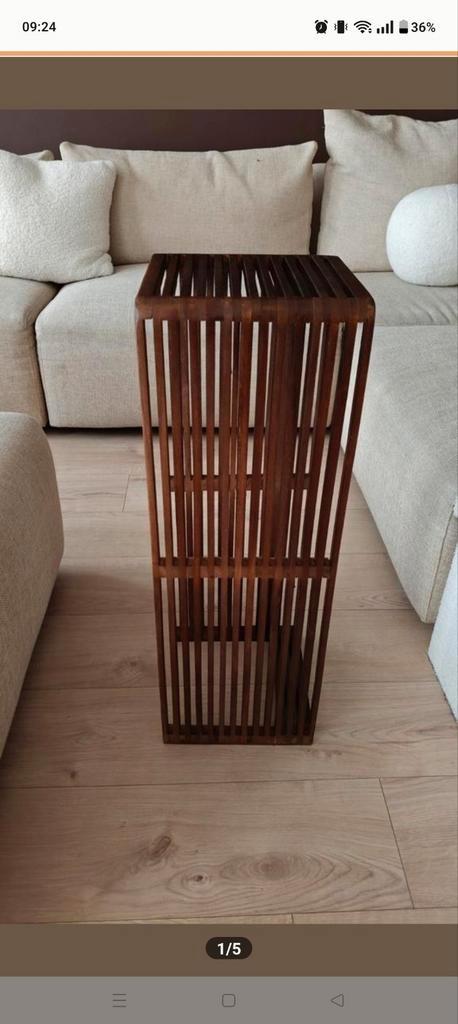 Japandi design zuilen – set €155 / los €80, Huis en Inrichting, Woonaccessoires | Cd- en Dvd-rekken, Zo goed als nieuw, Cd's, Hout