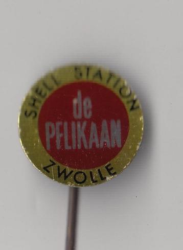 Shell Zwolle de Pelikaan speldje beschikbaar voor biedingen