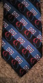 Vintage stropdas FC Heerenveen Abe Lenstra Fryslan, Ophalen of Verzenden, Gebruikt, Vaantje of Sjaal