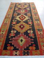 Antiek Kazak Oosterse kelim 310 x 130/Perzisch tapijt/Loper