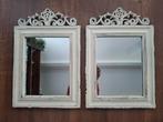 2 brocante spiegels, Minder dan 50 cm, Ophalen of Verzenden, Zo goed als nieuw, Minder dan 100 cm