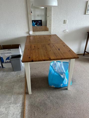 Eettafel grenen
