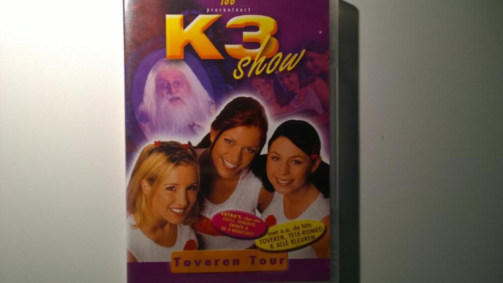 K3 - K3 Show Toveren Tour (DVD), Cd's en Dvd's, Alle leeftijden, Ophalen of Verzenden, Zo goed als nieuw, Muziek en Concerten