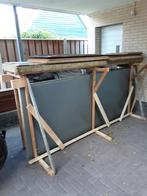 Sandwichpanelen wand/dak met  80mm dik Steenwol  isolatie, Doe-het-zelf en Verbouw, Platen en Panelen, Ophalen, Gebruikt, Overige materialen