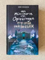 Sanne Rooseboom - Het ministerie van oplossingen, Sanne Rooseboom, Nieuw, Ophalen of Verzenden, Fictie