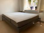 Tweepersoonsbed met matras, Ophalen, Gebruikt, Tweepersoons, 140 cm