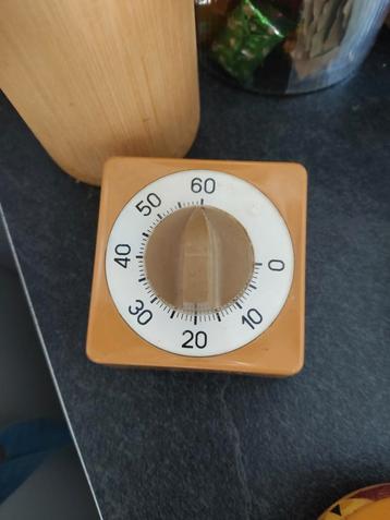 Vintage Jaren 70 Kookwekker beschikbaar voor biedingen